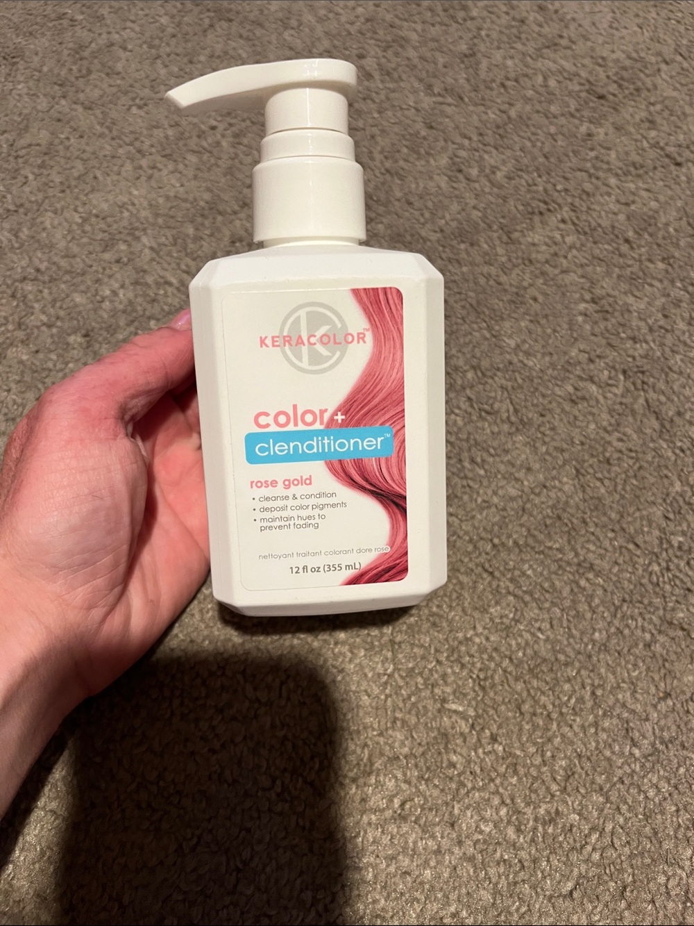 Color+ Clenditioner - Rose Gold Conditioning Hair Color